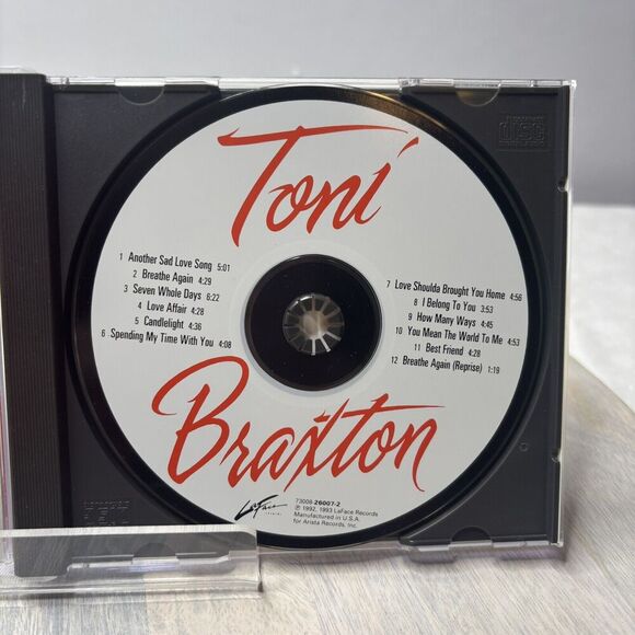 Toni Braxton by Toni Braxton (CD) - Picture 4 of 4